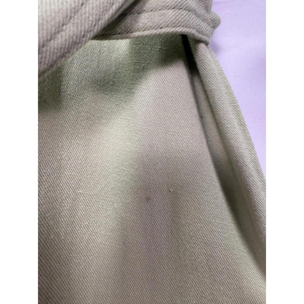 Marissa Webb x RTR Light Green Linen Sleeveless Tie Waist Midi Dress Size M READ - Picture 8 of 10